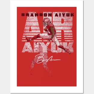 Brandon Aiyuk San Francisco Air Aiyuk Posters and Art